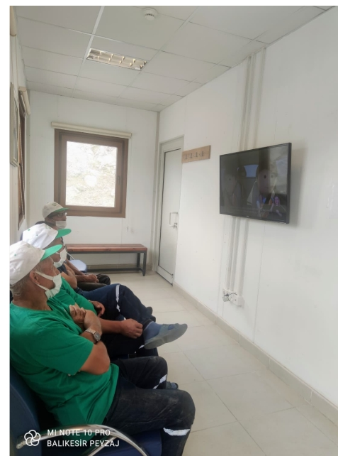 Balıkesir Hazır Çim TÜMAD Altın Madeni İSG Eğitimi ve Güvenlikli Saha Girişi